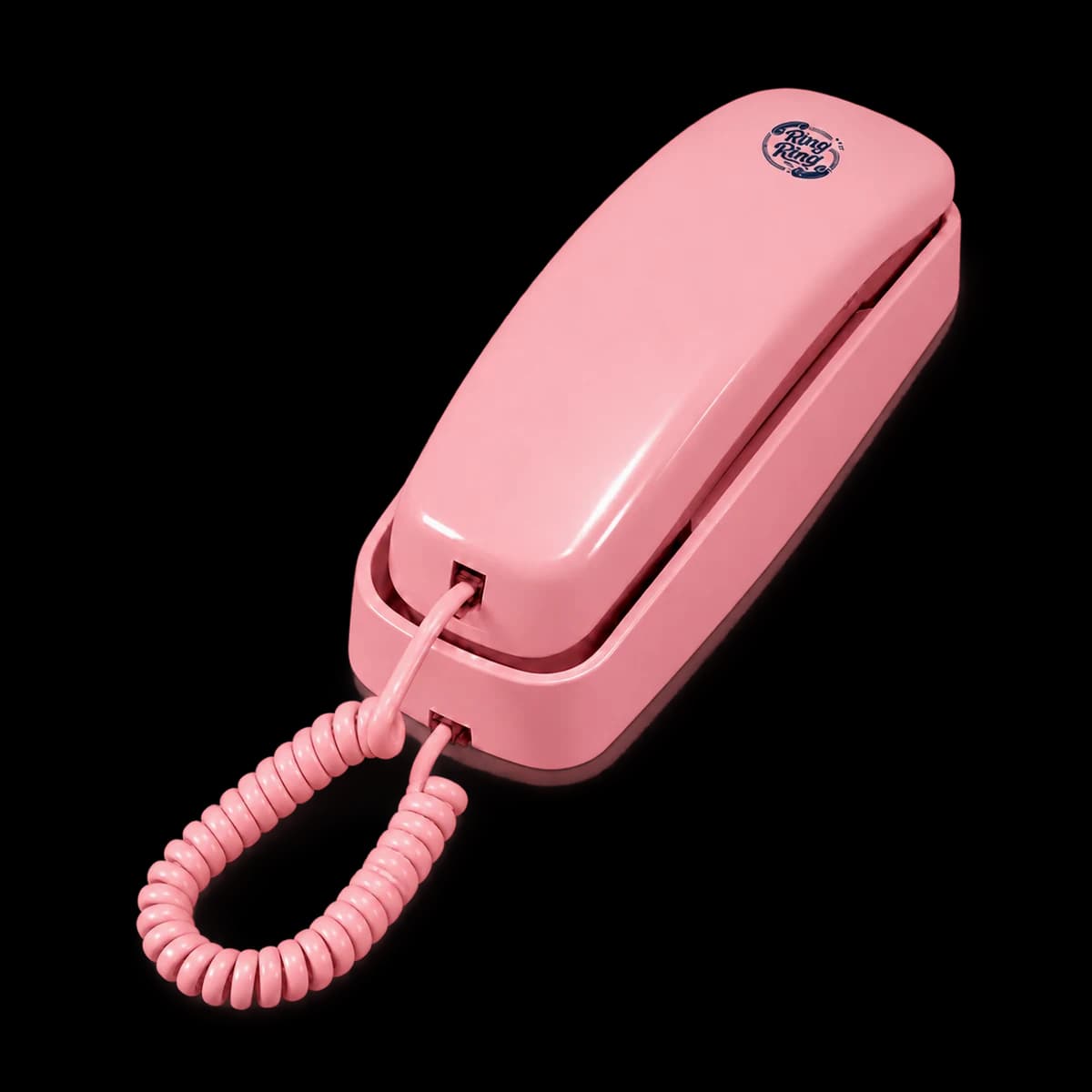 Pink Ring Ring Nostalgic corded phone