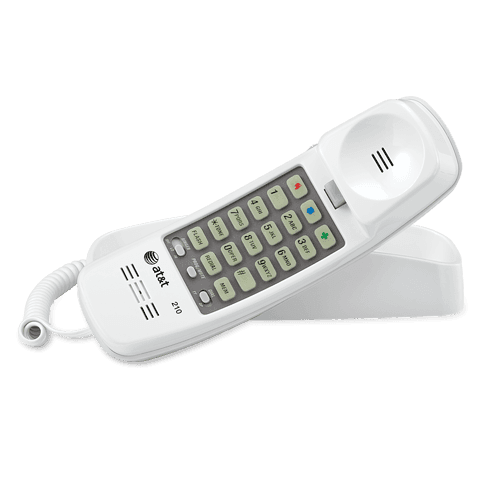 Nostalgic Kit in white — classic trimline phone